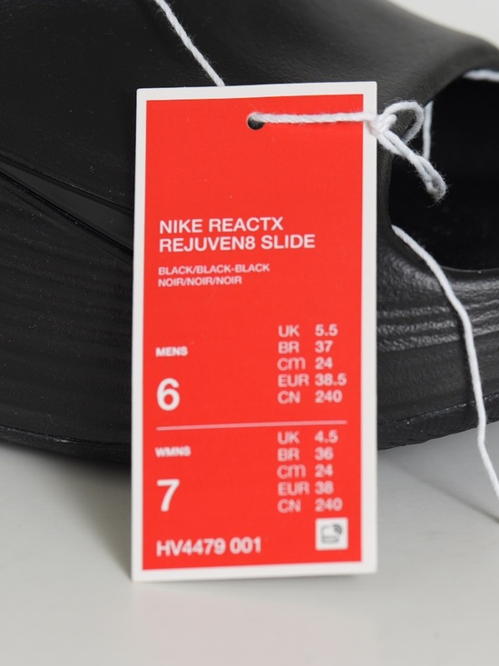 Unisex Sandals Nike Reactx Rejuven8 Slide Black main image 5